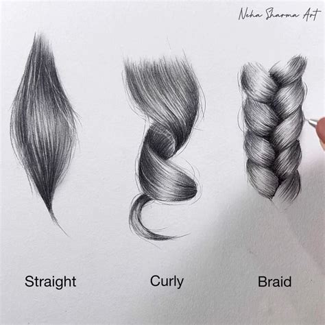 Learn How to Draw Realistic Hair