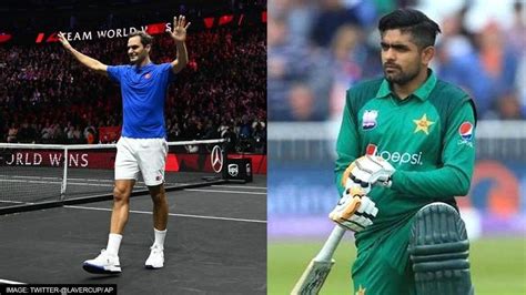 Babar Azam Pakistan Captain Faces Wrath Of Trolls On Federer Tweet As