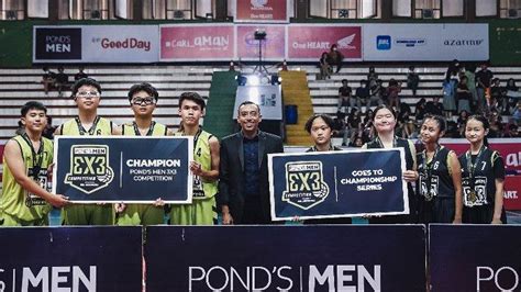 Gelar MVP Ponds Men 3x3 Competition West Region Direbut Chayenne Dan