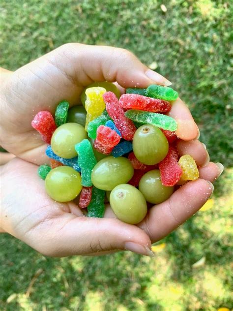 I Tried Tiktoks Hack To Make Grapes Taste Like Sour Patch Kids And It