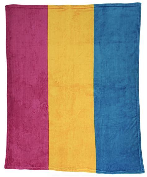 Pansexual Pride Flag Blanket Humanity