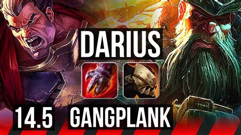 Darius Vs Gp Top 68 Winrate 6 Solo Kills Na Master 145 Youtube