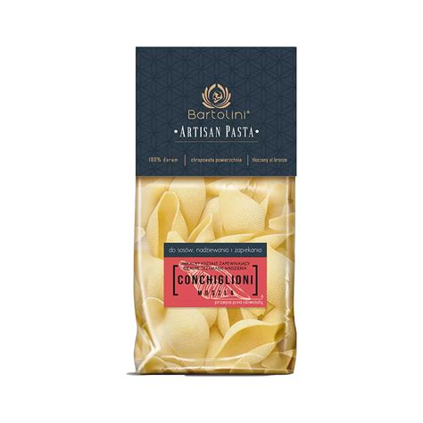 Artisan Makaron Durum Muszle Conchiglioni 300 G Bartolini