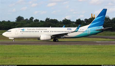 PK GFP Garuda Indonesia Boeing 737 8U3 WL Photo By Muhammad Endo ID