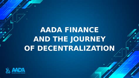 Aada Finance and the Journey of Decentralization | by AADA | Dec, 2022 ...