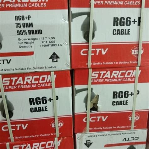 Jual Kabel CCTV Merk Starcom RG 6 Power Jakarta Barat Spesial