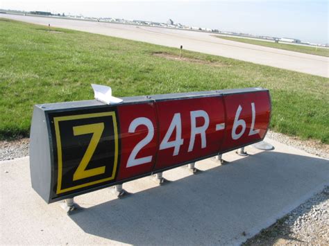 Lumacurve Airfield Guidance Sign | Lumacurve Airfield Signs