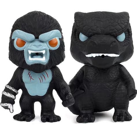 Godzilla King Kong Juguete Modelo Muñeca Adornos Monstruo De Goma Suave