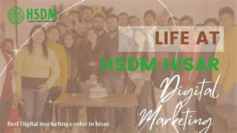 Life At Best Digital Marketing Course In Hisar Hsdm Youtube