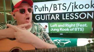 How To Play Left And Right Charlie Puth Jung Kook Of Bts Guitar