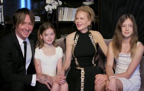 Nicole Kidman and Keith Urban's Daughters Sunday and Faith Make Rare ...