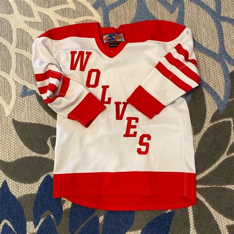 Raised By Wolves hockey jersey size M. Fits huge - Depop