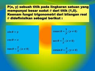 Fungsi Dan Grafik Fungsi Trigonometri Ppt