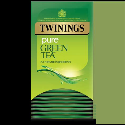 Twinings Pure Green Tea 4 Boxes 20 Envelope Tea Bags Per Box The Indian Tea Company