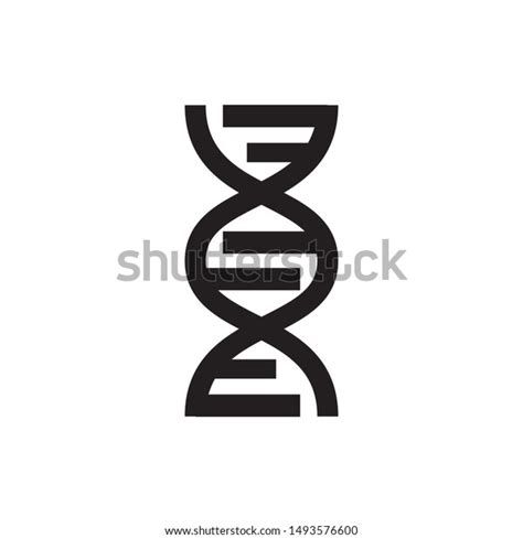 Dna Helix Vector Design Illustration Stock Vector Royalty Free