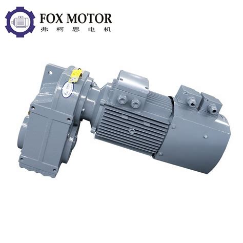 China Long Service Life Parallel Shaft Helical Electric Motor F Fa Ff