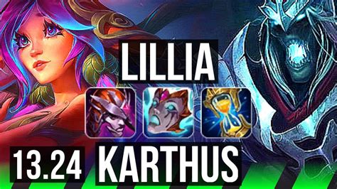 Lillia Vs Karthus Jng Comeback 72 Winrate Legendary 11412