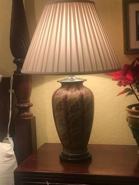 Oriental Accent Since 1880 Porcelain Table Lamps & Shades 32" EUC - 2 ...