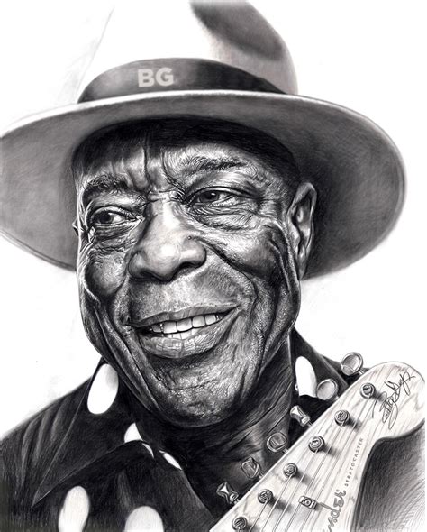 Buddy Guy Illustration By Ron Dunn Directory Of Illustration