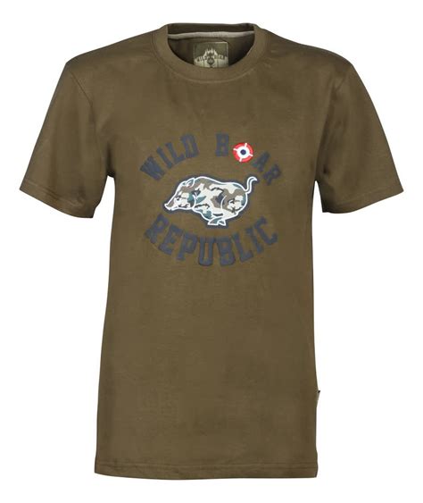 Tee Shirt Enfant Percussion Wild Boar Republic Tee Shirts Sweat