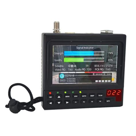 Kpt Ah Dvb S Satfinder Full Hd Digital Satellite Tv Receiver Finder