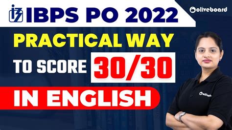 Ibps Po 2022 Practical Way To Score 3030 In Ibps Po English Section