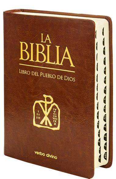 La Biblia Libro Del Pueblo De Dios Editorial Verbo Divino