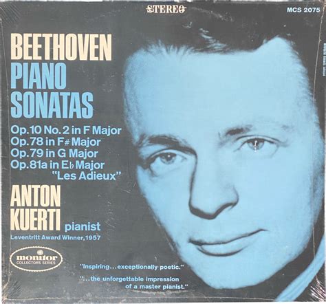 Beethoven Piano Sonatas Nos Antonkuerti