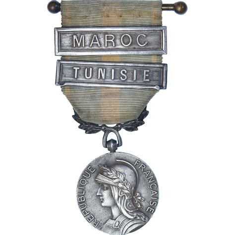 France M Daille Coloniale Medal Maroc Tunisie Excellent Quality