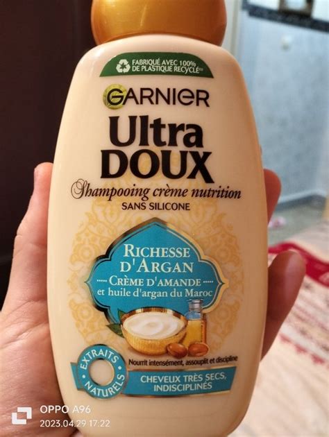 Garnier Ultra Doux Shampooing crème nutrition Richesse d Argan Crème