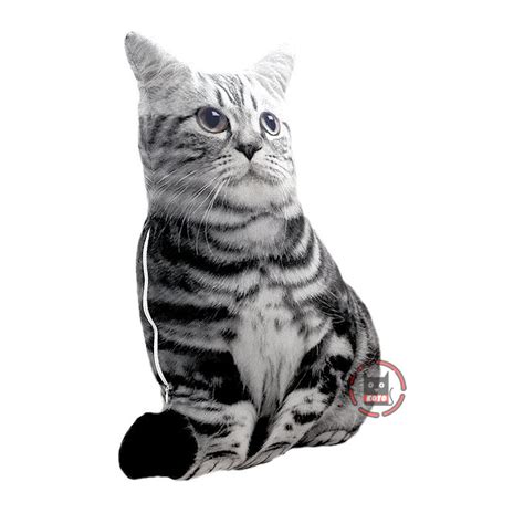 Декоративна 3D подушка кіт Американський коротко­шерстий купити в ...