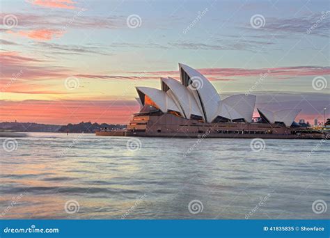 Sydney Opera House At Sunrise Editorial Image Image Of Ocean Travel 41835835