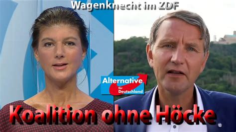 Sahra Wagenknecht Bsw Schließt Koalition Mit Der Afd In Thüringen