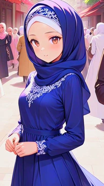 Beautiful Anime Girl Hijab And Full Dress Anime Girl Youtube