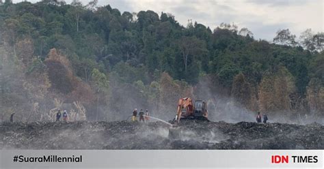 Upaya Pemulihan TPA Bakung 5 000 Ton Sampah Habis Terbakar