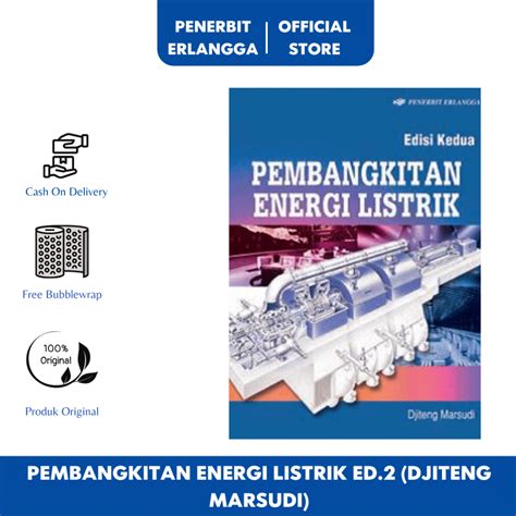 Jual Erlangga Official Diskon Buku Pembangkitan Energi Listrik