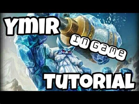 4 5 Smite Tutorial en Español Guía Ymir Support Gameplay PS4 2 de