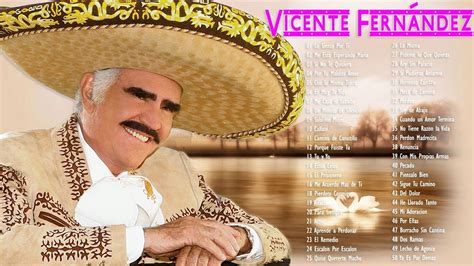 Vicente Fernandez 50 Grandes Éxitos Boleros Vicente Fernandez Puras