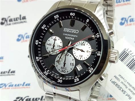 Jam Tangan Seiko Chronograph 100m HARGA JAM