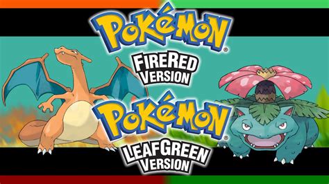 Opening And Title Screen Pokémon Firered And Leafgreen ~ Arrangement Youtube