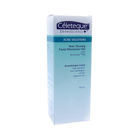 Celeteque Acne Clearing Facial Moisturizer Gel Ml Obat Jerawat