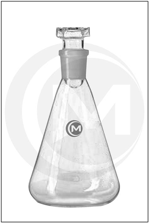 Flask Conical With Interchangeable Stopper Mittal Overseas