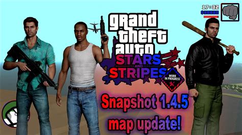 Gta San Andreas Stars Stripes New Map Update Youtube