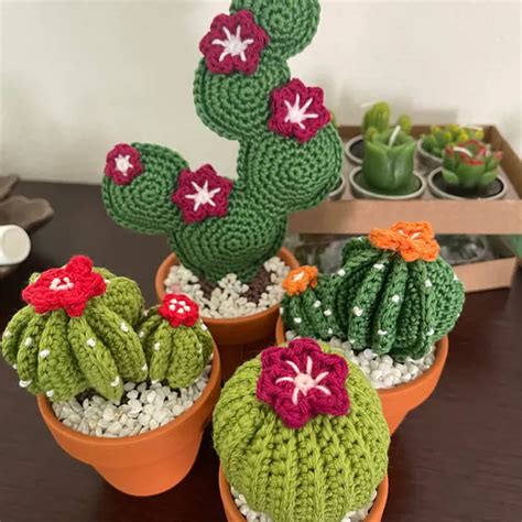 These Adorable Crochet Cacti Are Perfect For The Person Who S Useless