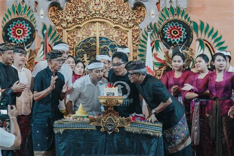 Bupati Giri Prasta Hadiri HUT Ke 41 ST Tri Eka Dharma Shanti Br