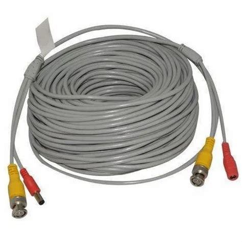 Grey Pvc Cctv Camera Cable At Rs Roll In Meerut Id