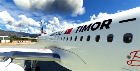 FBW A320 Aero' Dili East Timor livery for Microsoft Flight Simulator | MSFS