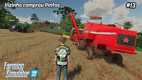 Vizinho Farmzbrasil Chamou Pra Colheita Do Trigo Quer Ncia Fundo Da