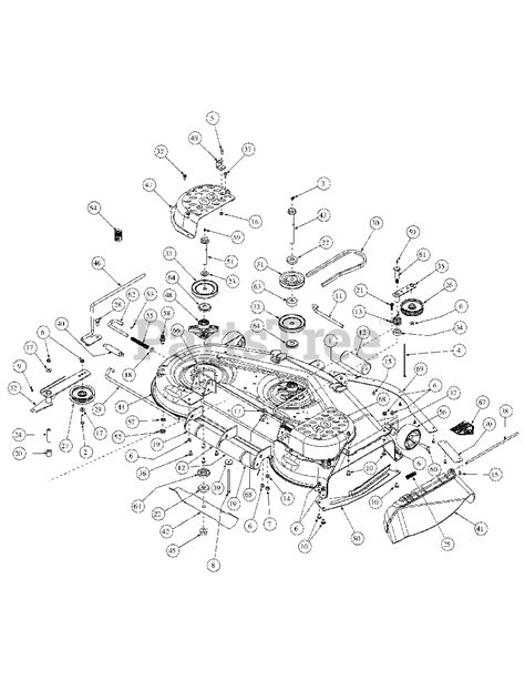 Cub Cadet Diagram Parts Cub Cadet