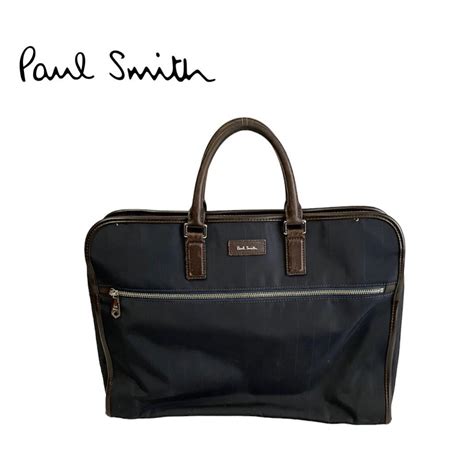 Paul Smith ポールスミス ビジネスバッグ ブリーフケース レザー メルカリ